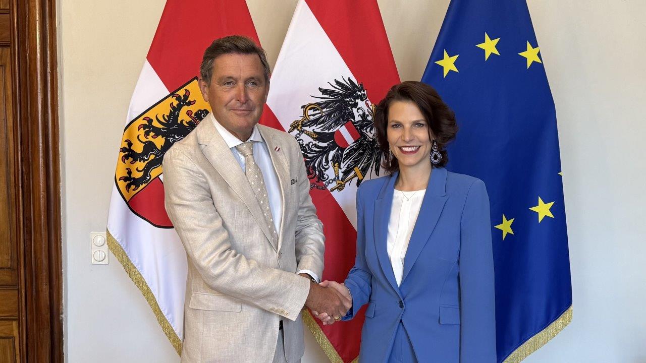 Verkehrsminister zu Gast bei Salzburgs Landeshauptfrau