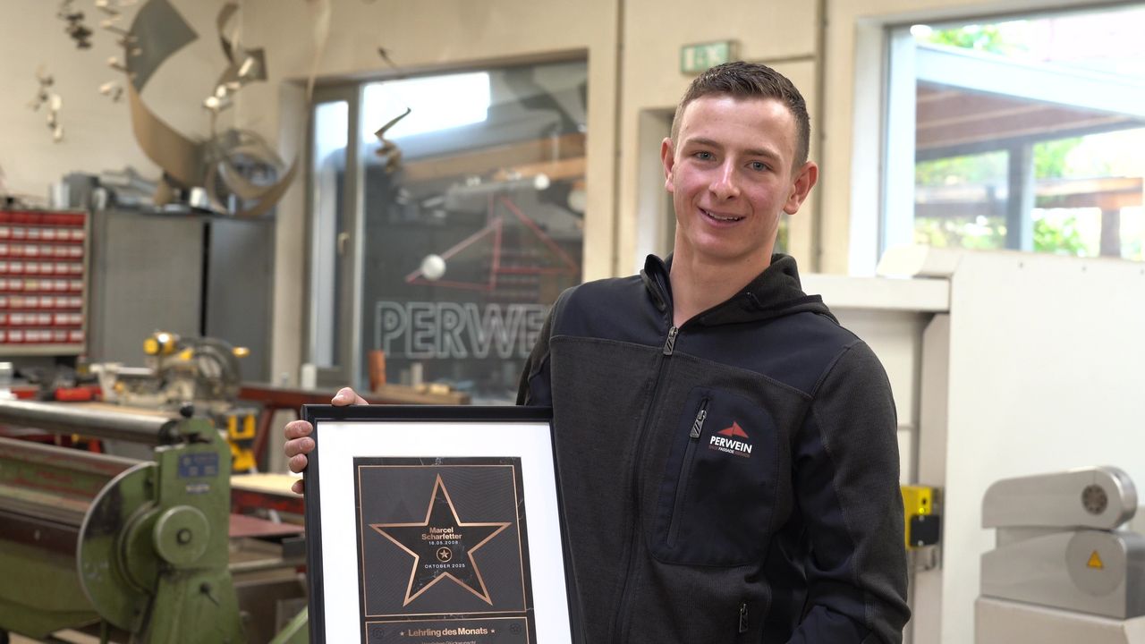 Vorschaubild zum Video: Marcel Scharfetter: Lehrling des Monats Oktober 2025