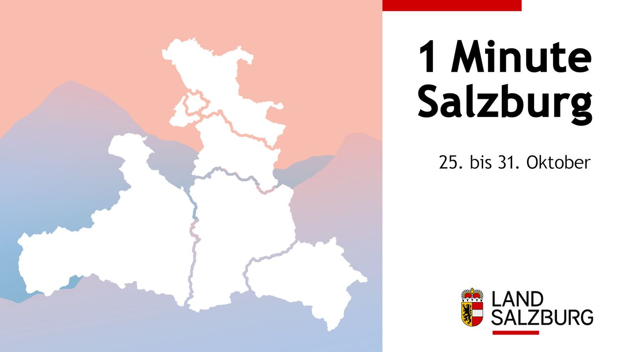 1 Minute Salzburg: 25. bis 31. Oktober 2025