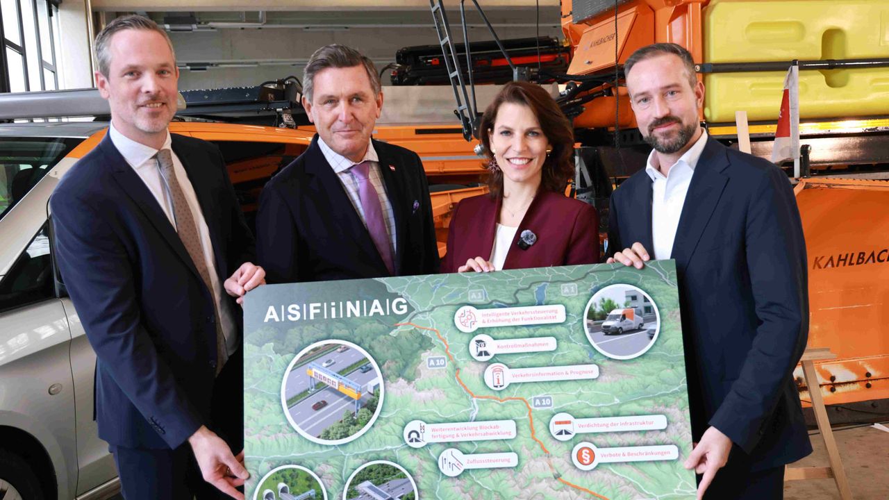 Maßnahmenpaket gegen Stau auf der Tauernautobahn
