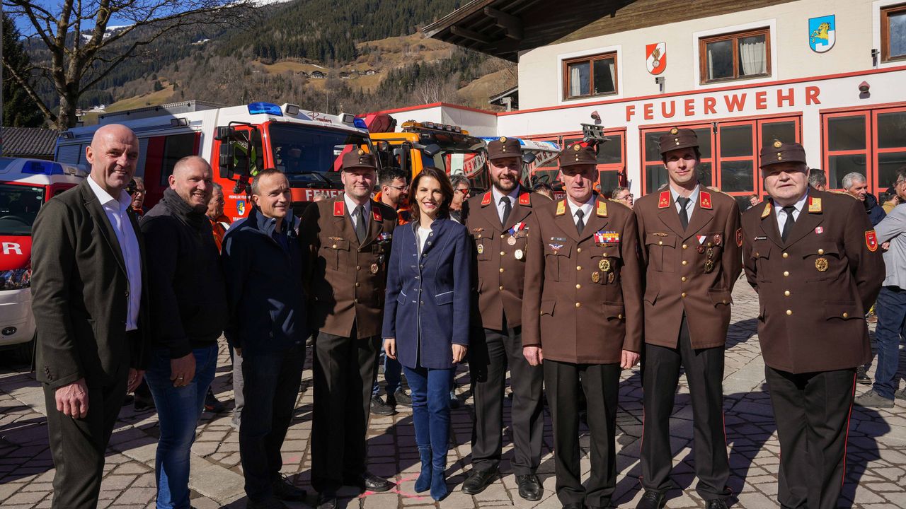 Neues Haus für die Feuerwehr, Gemeinde und Bergrettung