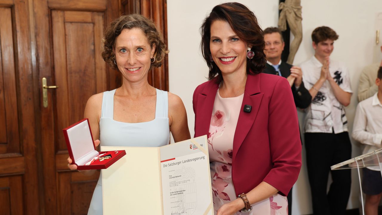 Großes Verdienstzeichen: Erste Musikerin der Wiener Philharmoniker geehrt
