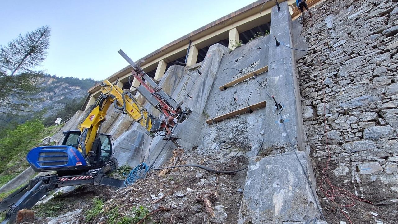 Sanierung Stützbauwerk an der B99 Katschbergstrasse